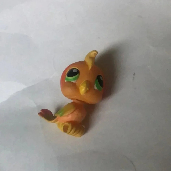 Littlest Pet Shop LPS Cockatoo Bird loose figure - Picture 1 of 4